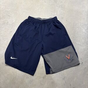 UVA University Of‎ Virginia Nike Shorts Men’s Size Small Navy Blue Dri-Fit
